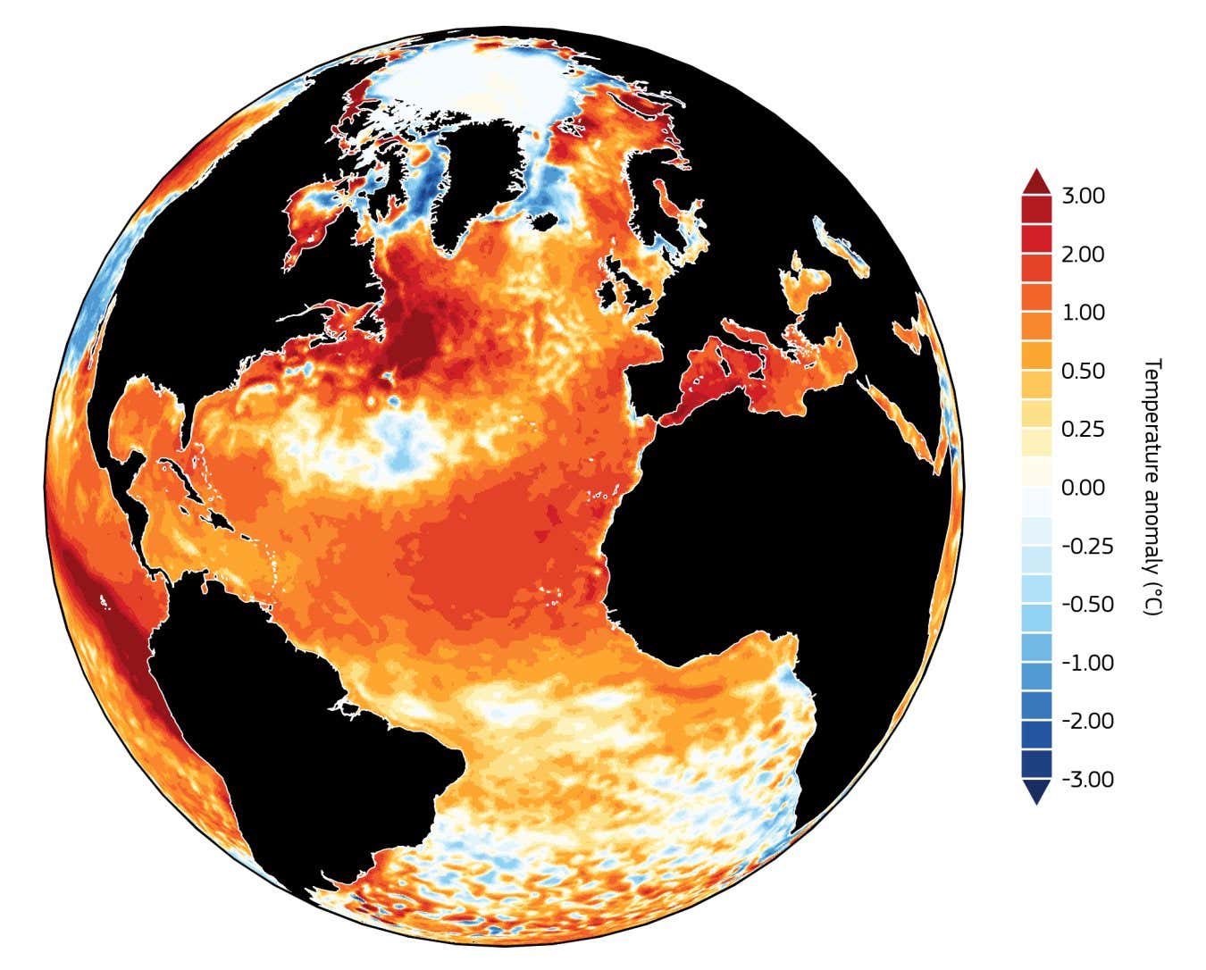 Zwiększone temperatury oceanów - lipiec 2023